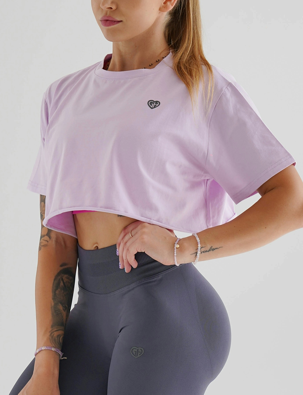 Koszulka Cute Top Lilla - Gymhero