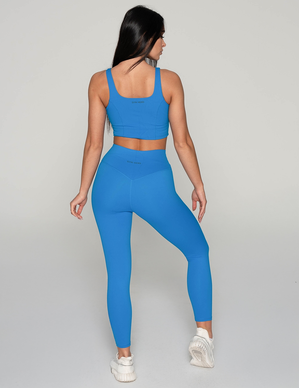 Legginsy Sportowe Easy-one kobaltowe - Gymhero