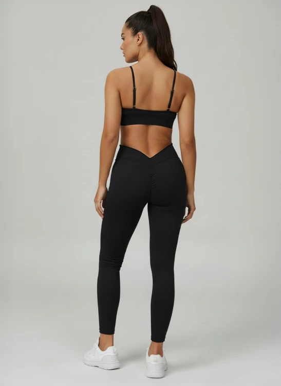 Stanik Sportowy Flex Flow Czarny