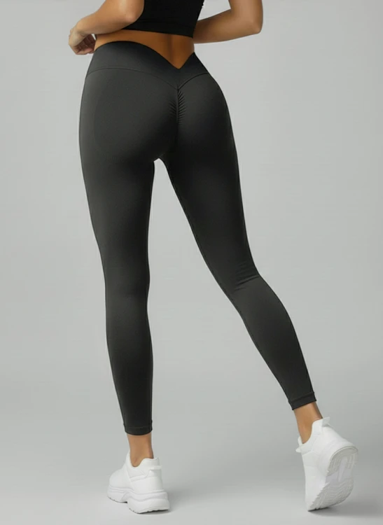 Legginsy Sportowe Flex Flow Czarne