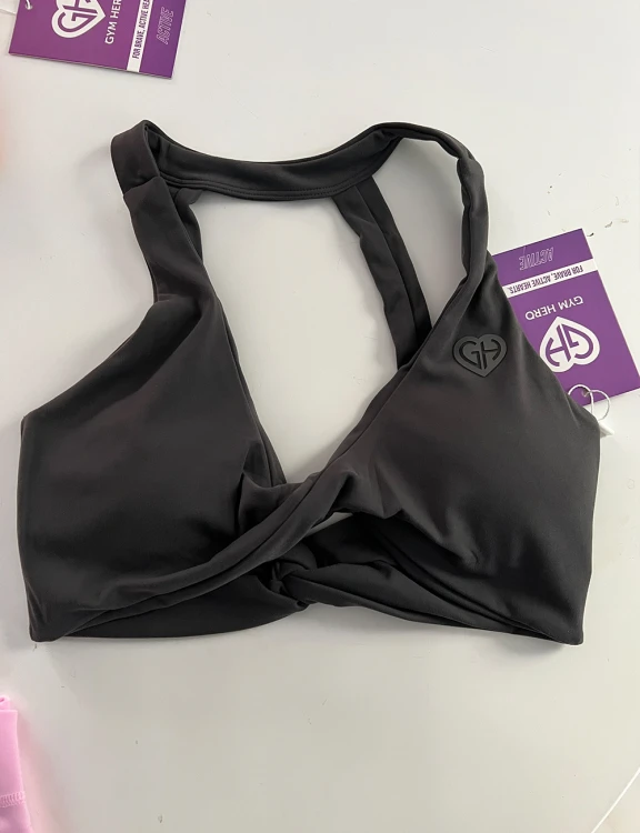 Stanik Sportowy Summer Twist Szary