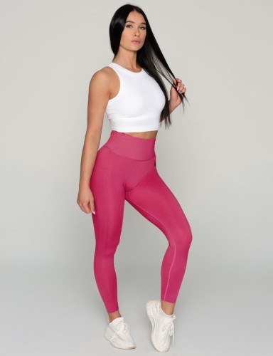 Legginsy Bezszwowe Scrunch Essence Róż